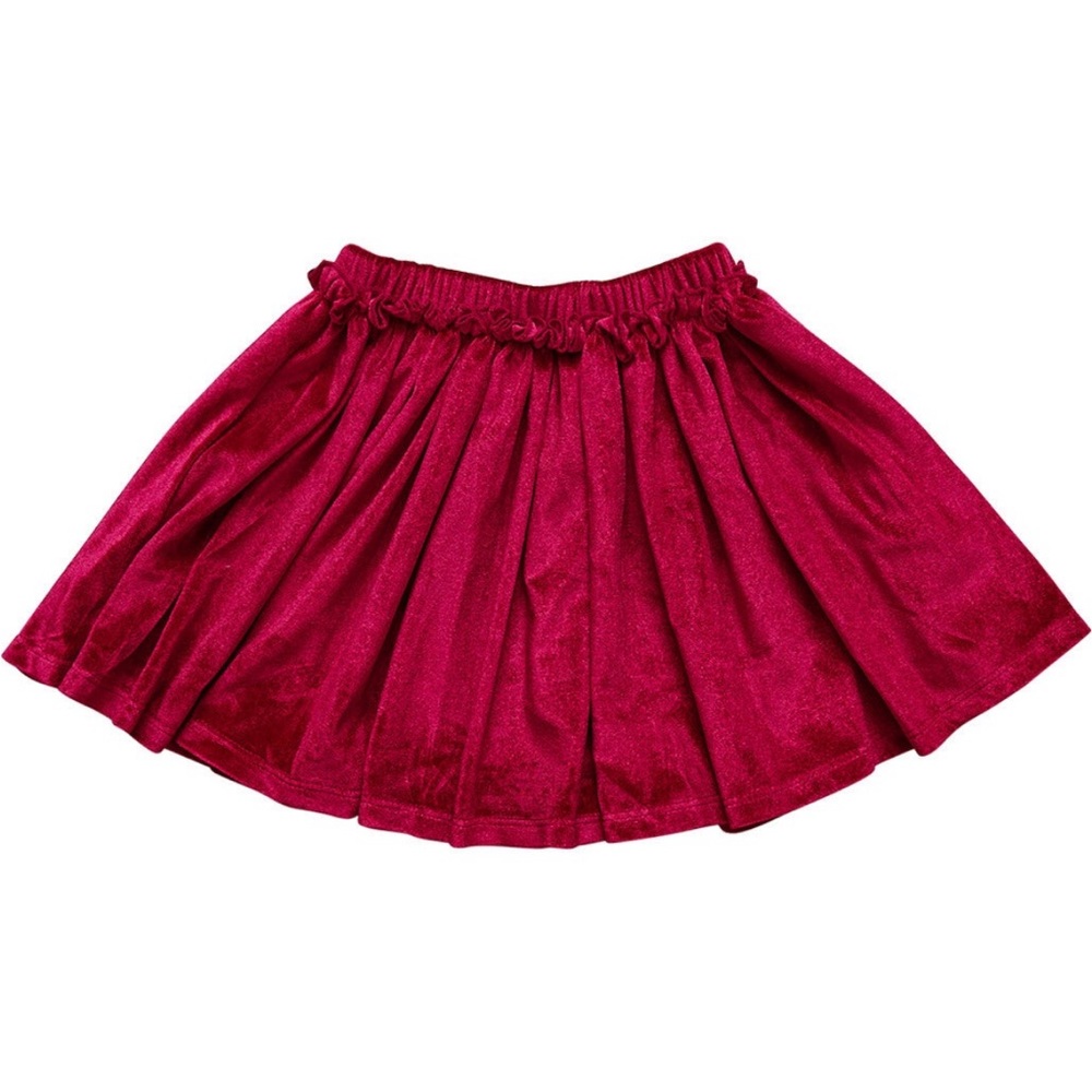 Pink Chicken Gianna Velvet Skirt *like new